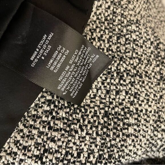 Aritiza Babaton Kinsley Tweed Mini Skirt with Pockets Size 10 NWT - Picture 7 of 7